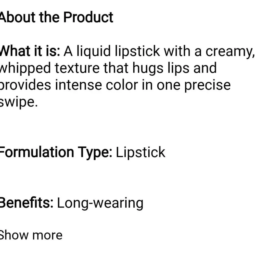 Fenty Beauty experience bold